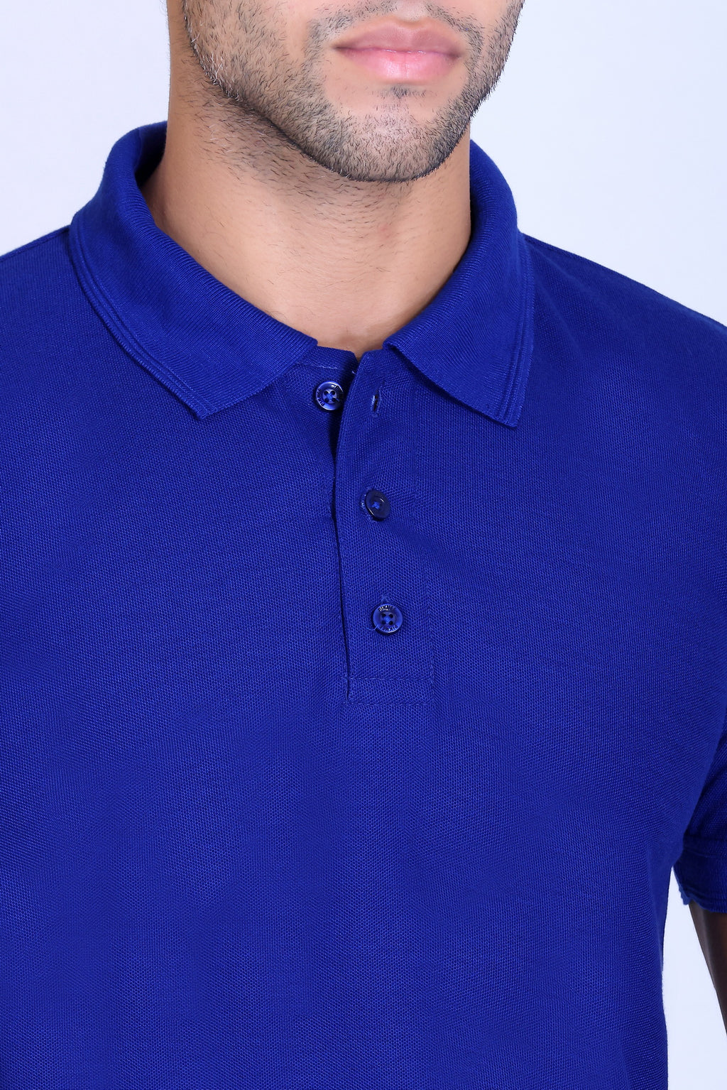 PIKMEE Promo-Tees Polo T-Shirt in Royal Blue - image 4