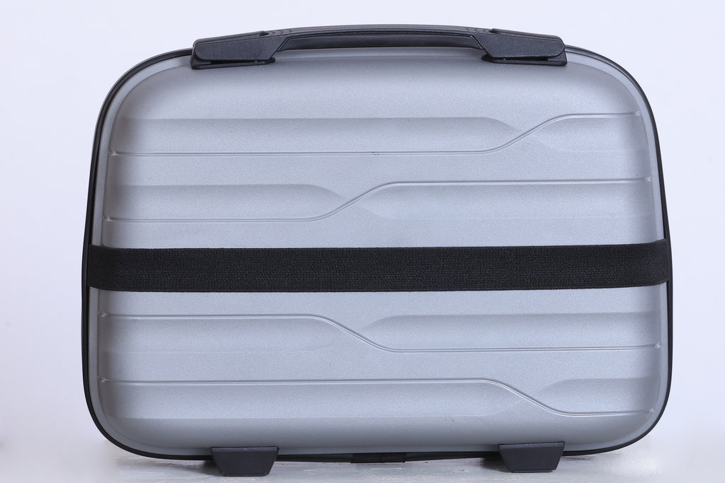 Winbarg One Day Travel Kit - Hard Shell Travel Bag - Light Grey