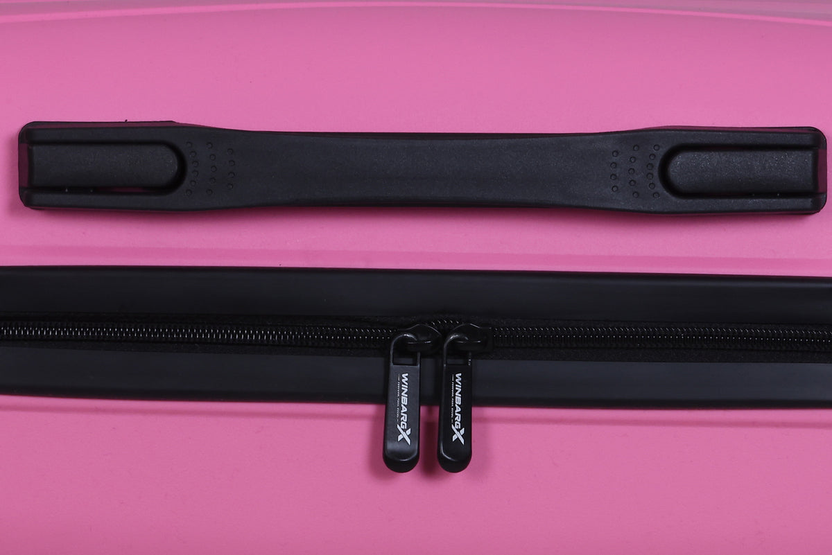 Winbarg One Day Travel Kit - Hard Shell Travel Bag - Pink
