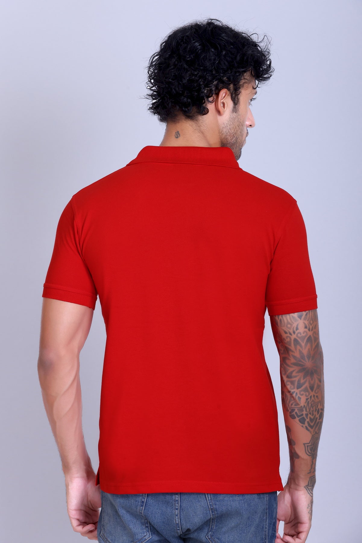 PIKMEE Quota Polo T-Shirt in Red - image 5