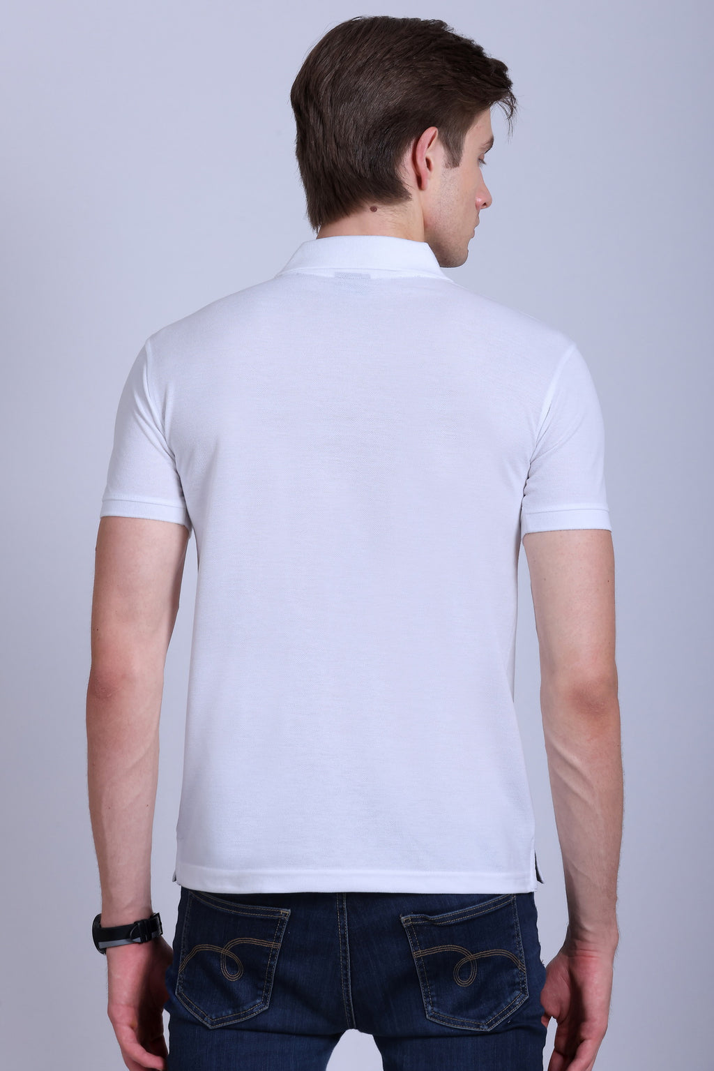 Fastees Bio Wash Polo T-Shirt