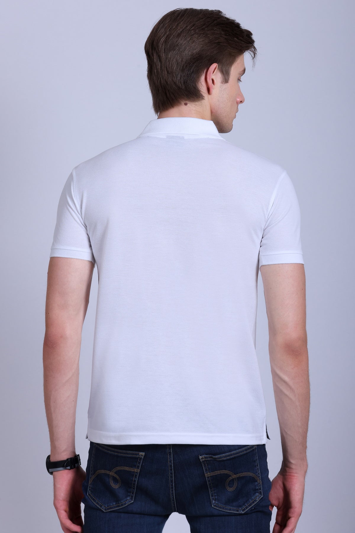 Fastees Bio Wash Polo T-Shirt