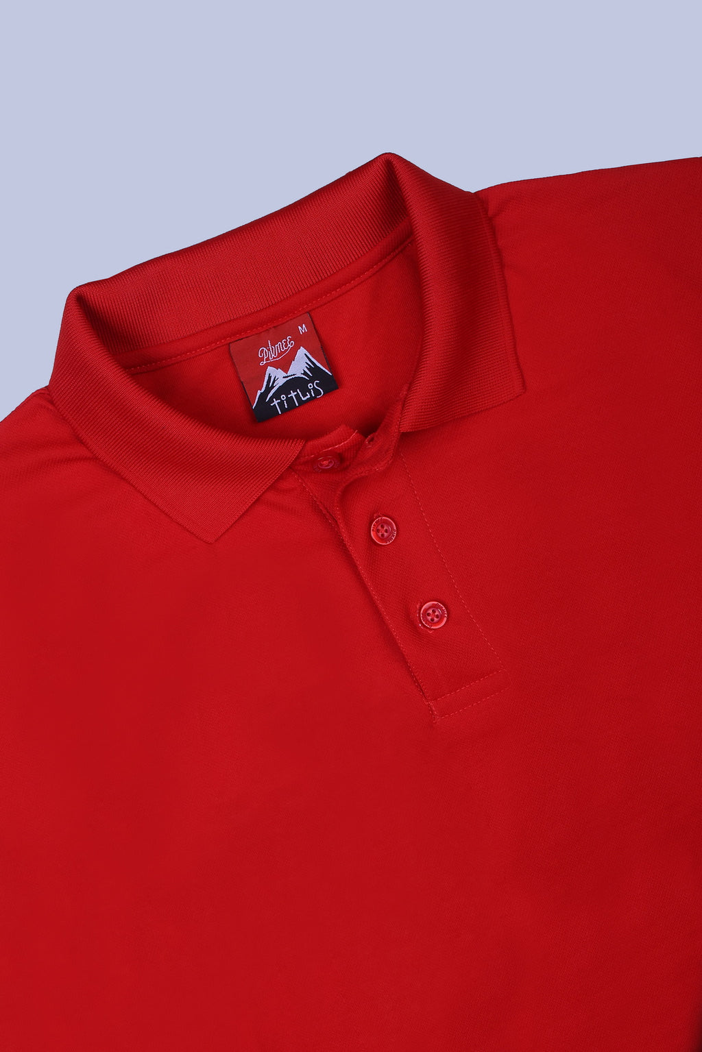 PIKMEE Titlis Polo T-Shirt in Red - image 6