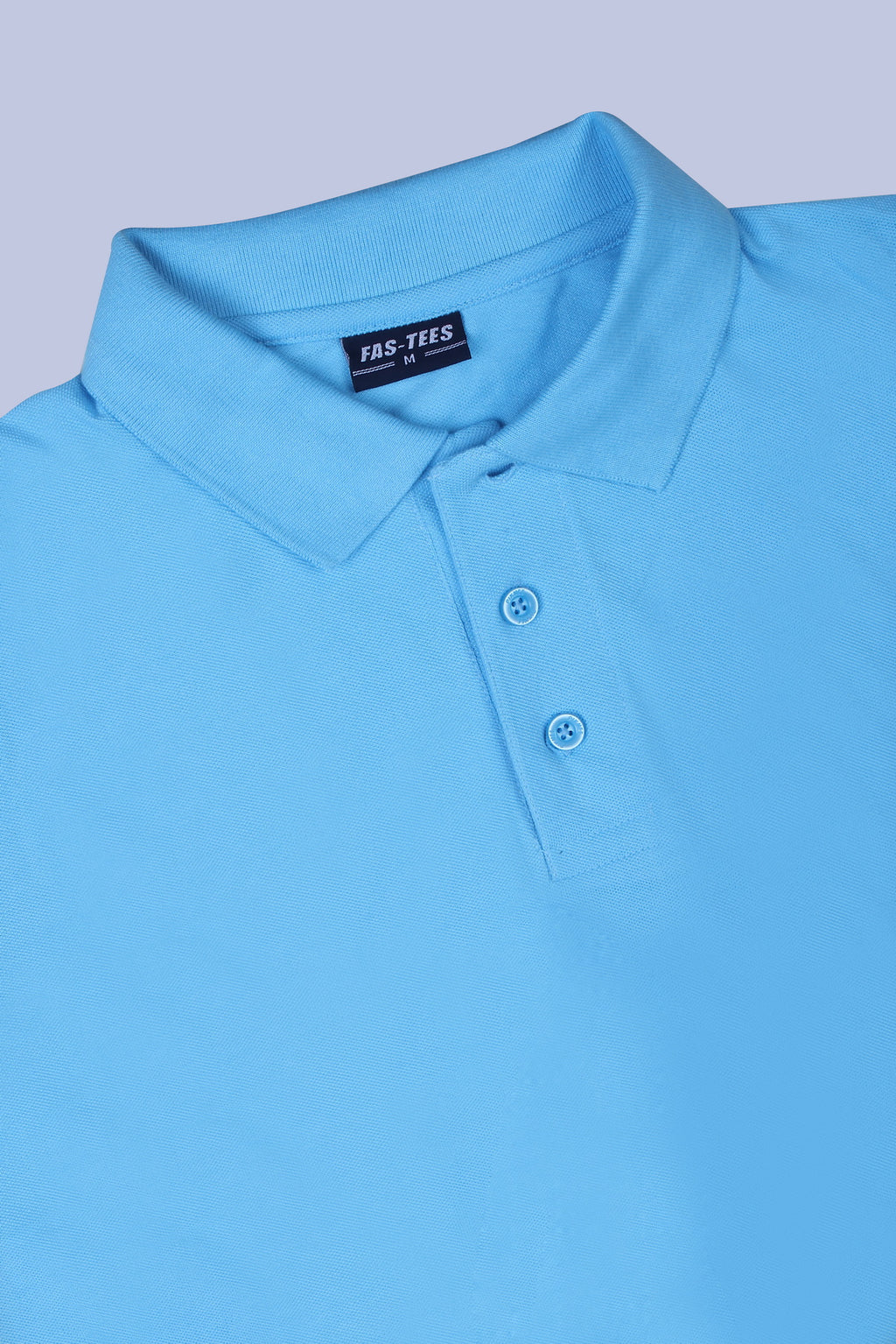 PIKMEE Fastees Polo T-Shirt in Sky Blue - image 6
