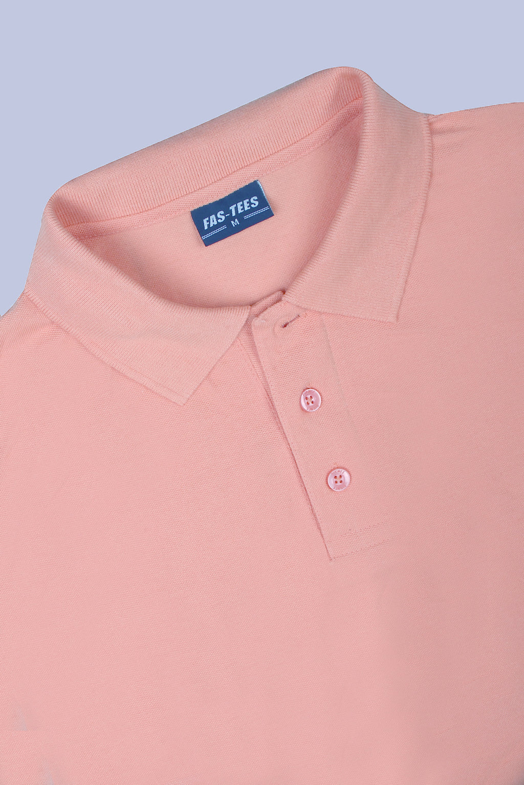 PIKMEE Fastees Polo T-Shirt in Peach - image 6