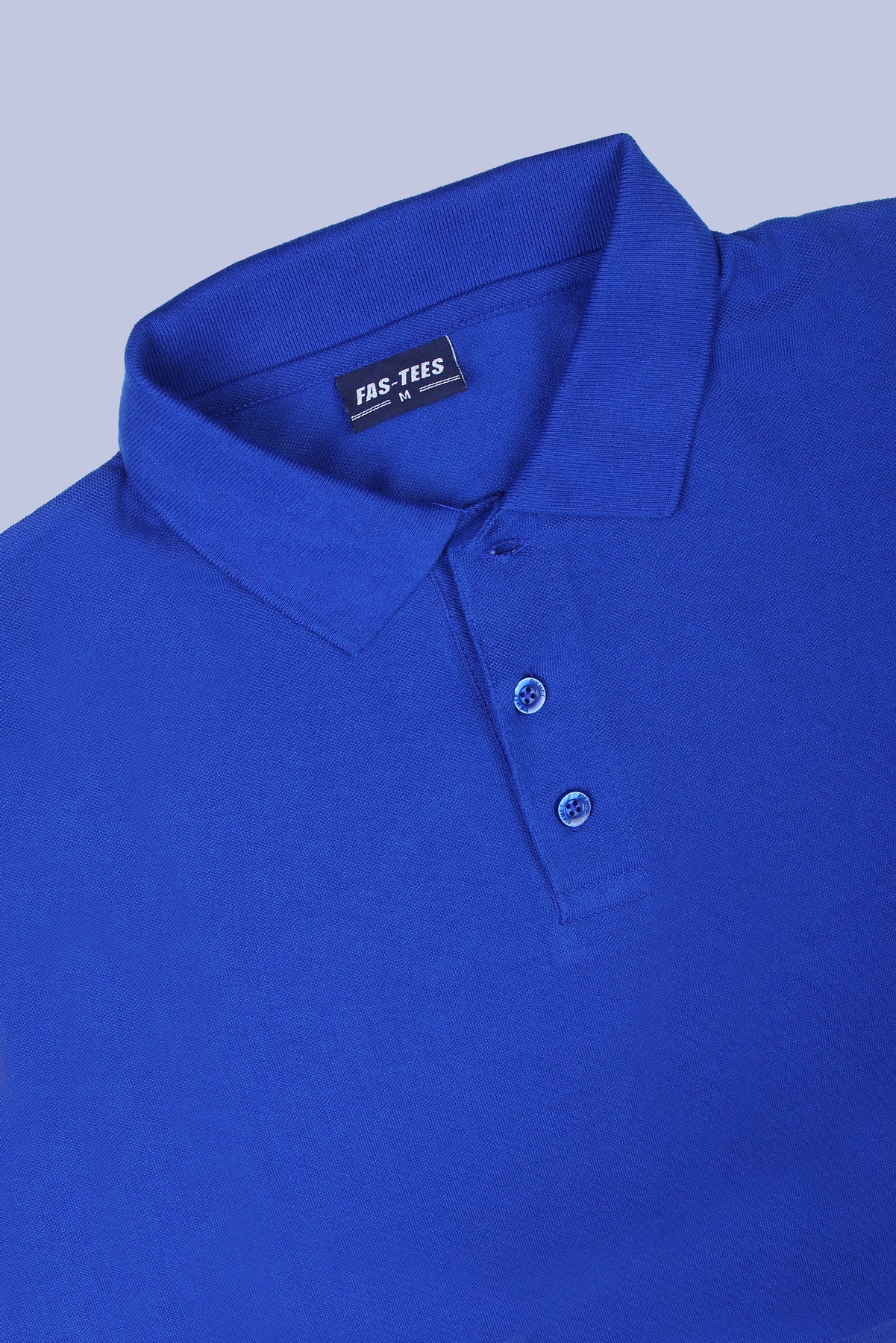 PIKMEE Fastees Polo T-Shirt in Royal Blue - image 6