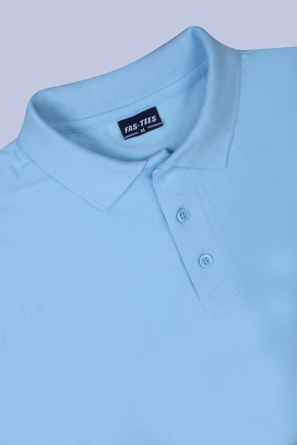 PIKMEE Fastees Polo T-Shirt in Ice Blue - image 6