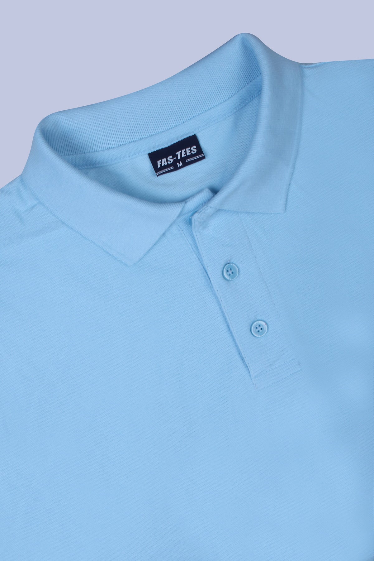 PIKMEE Fastees Polo T-Shirt in Ice Blue - image 6