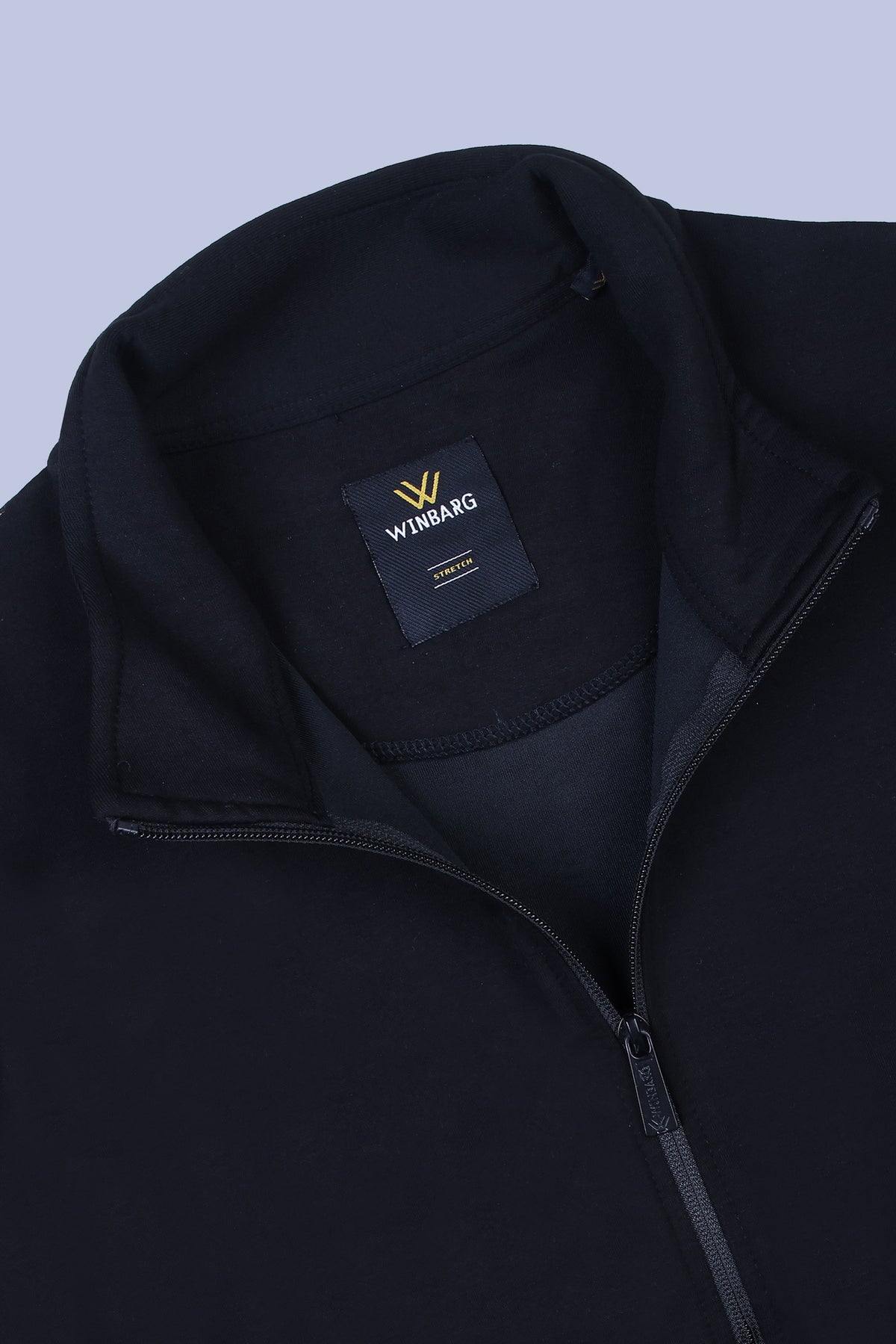 Winbarg Stretch Men's Casual Jacket - Black