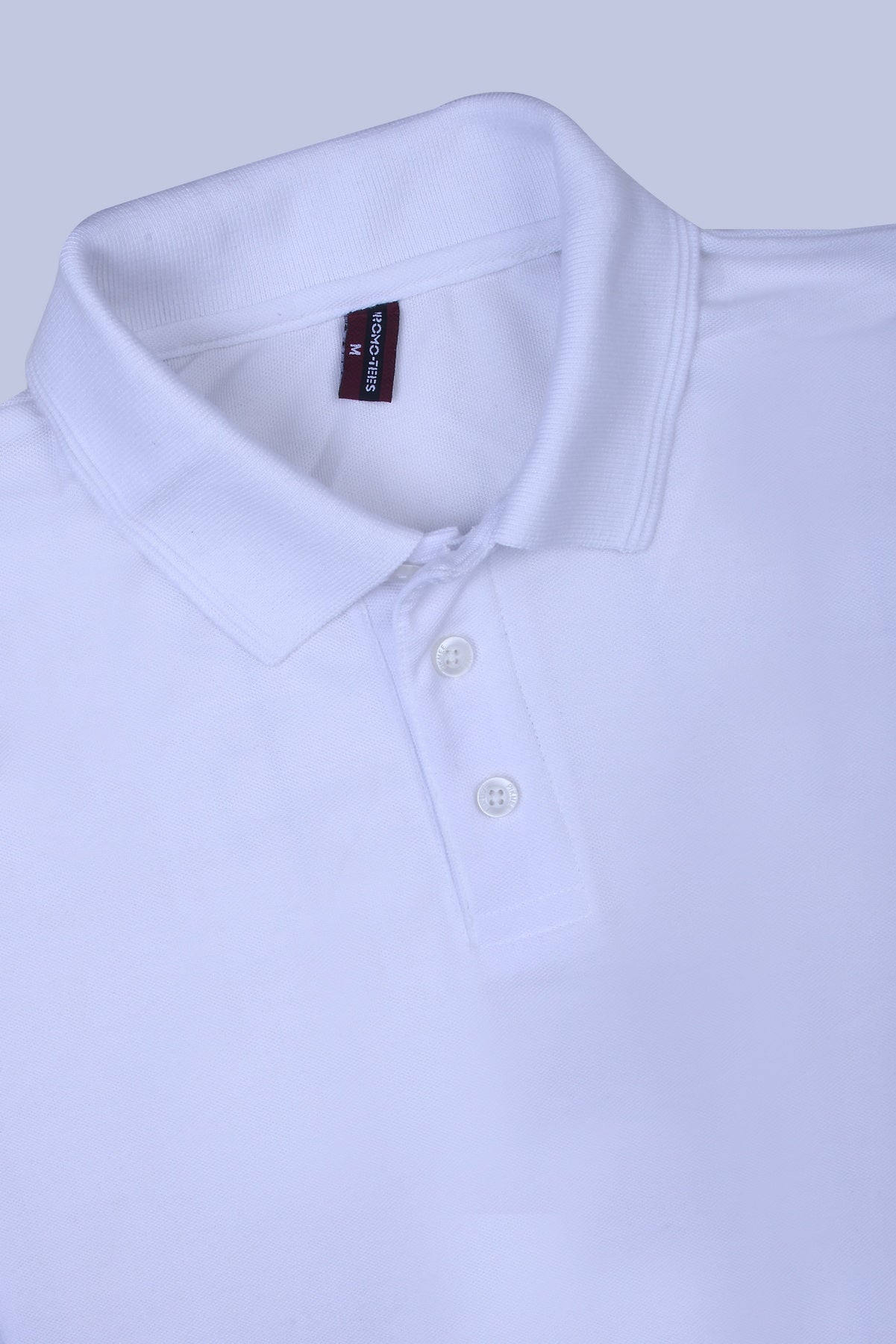 PIKMEE Promo-Tees Polo T-Shirt in White - image 6