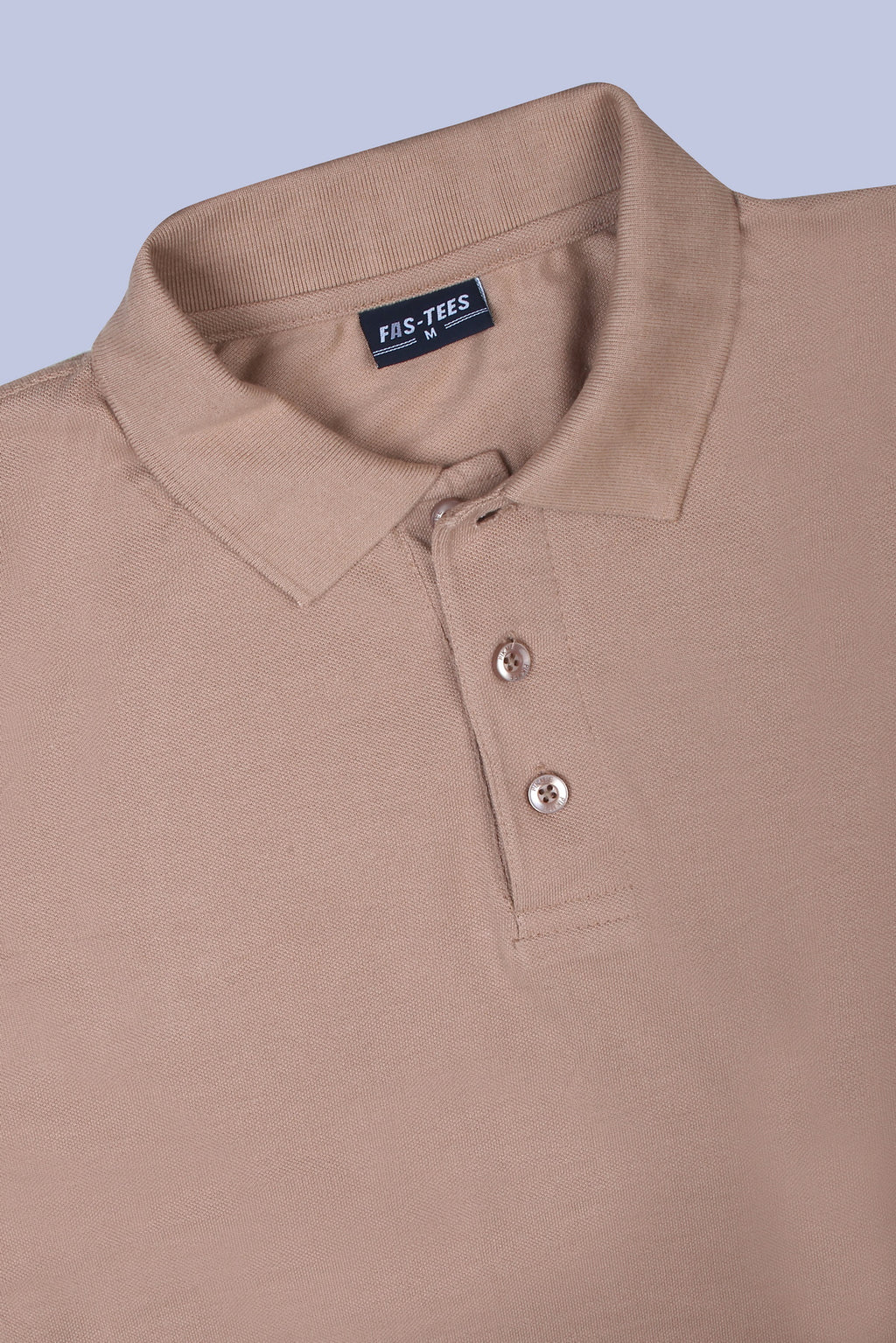PIKMEE Fastees Polo T-Shirt in Light Beige - image 6