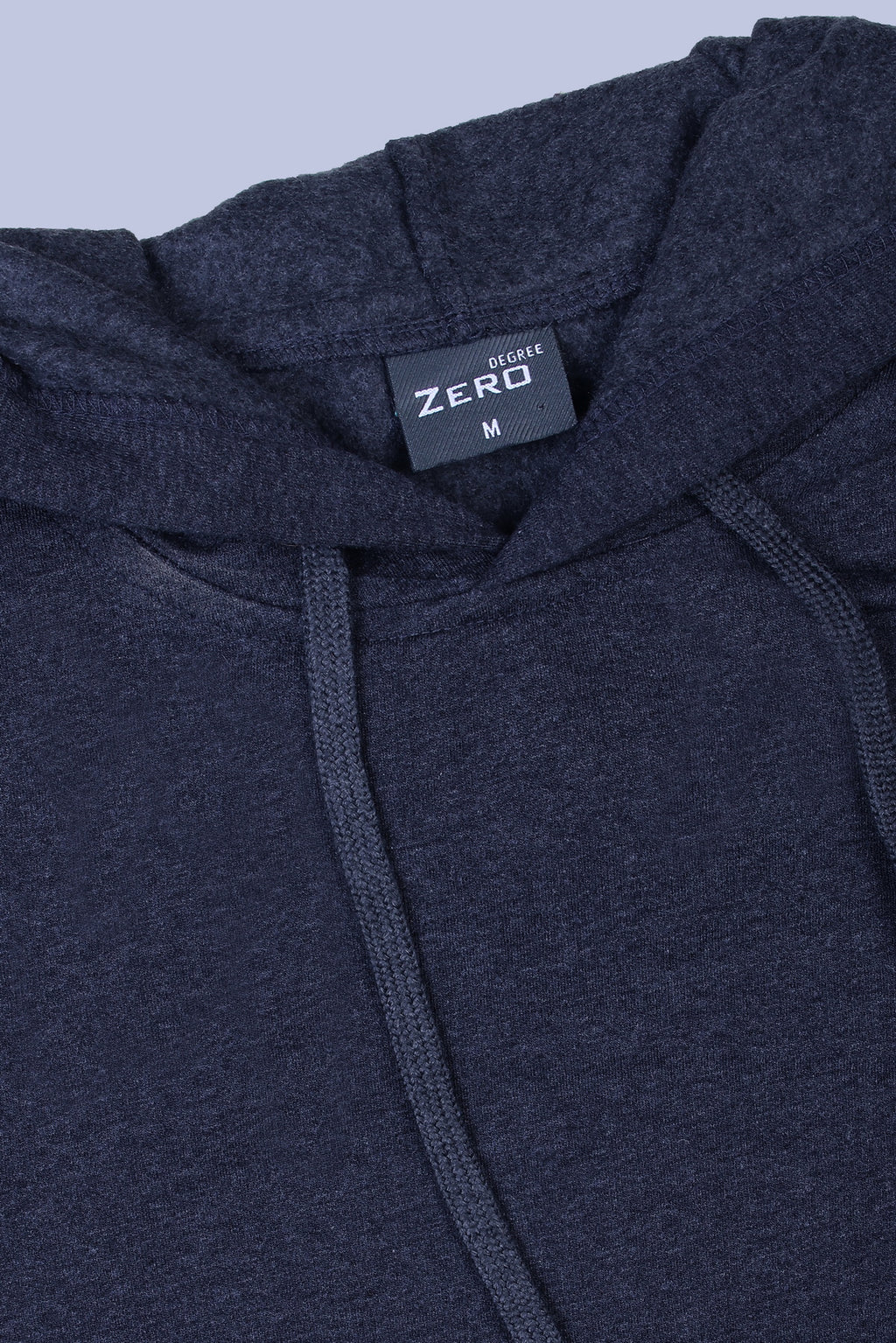 Pikmee Zero Degree Men's Zippered Hooded Sweatshirt - Charcoal Grey