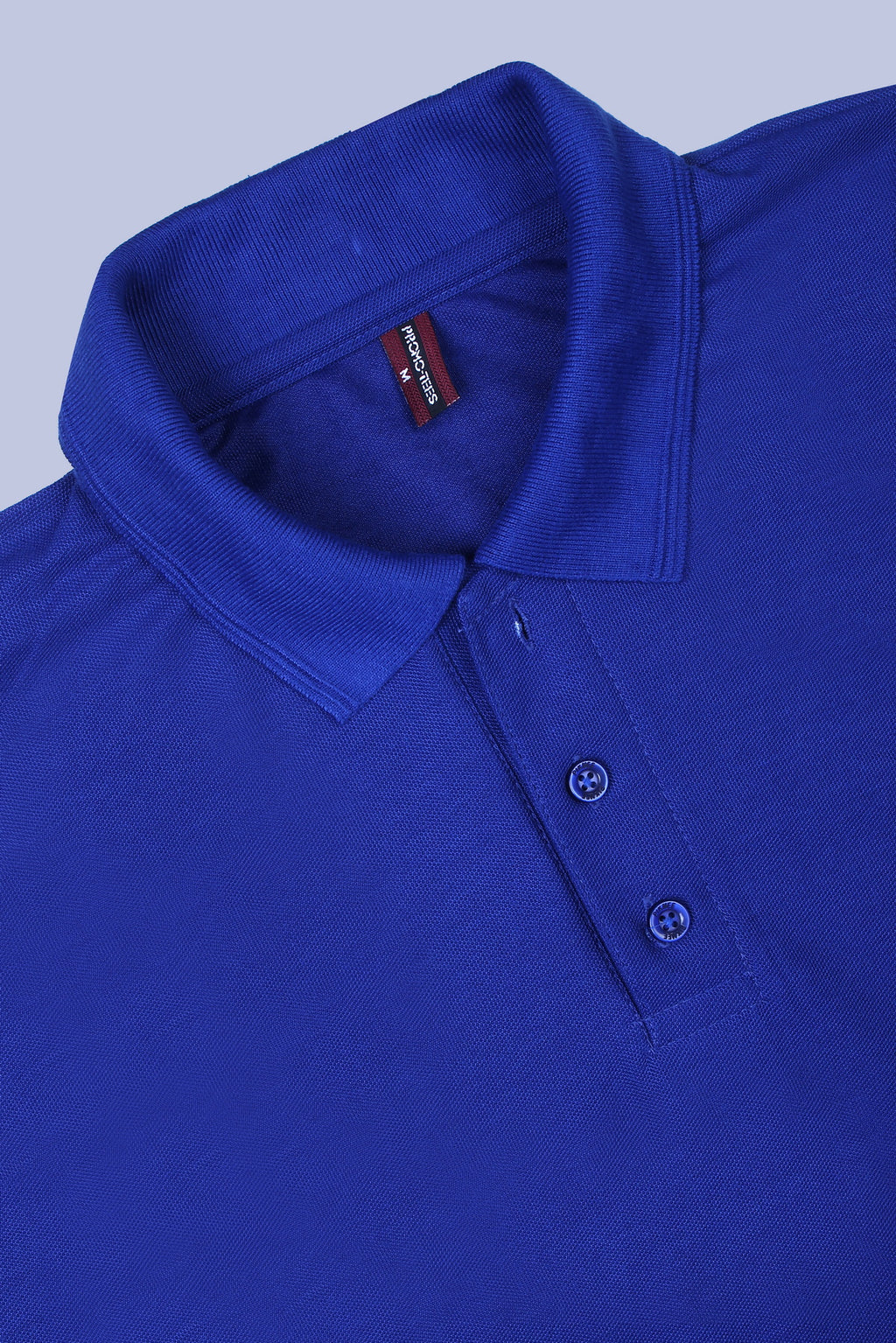 PIKMEE Promo-Tees Polo T-Shirt in Royal Blue - image 6