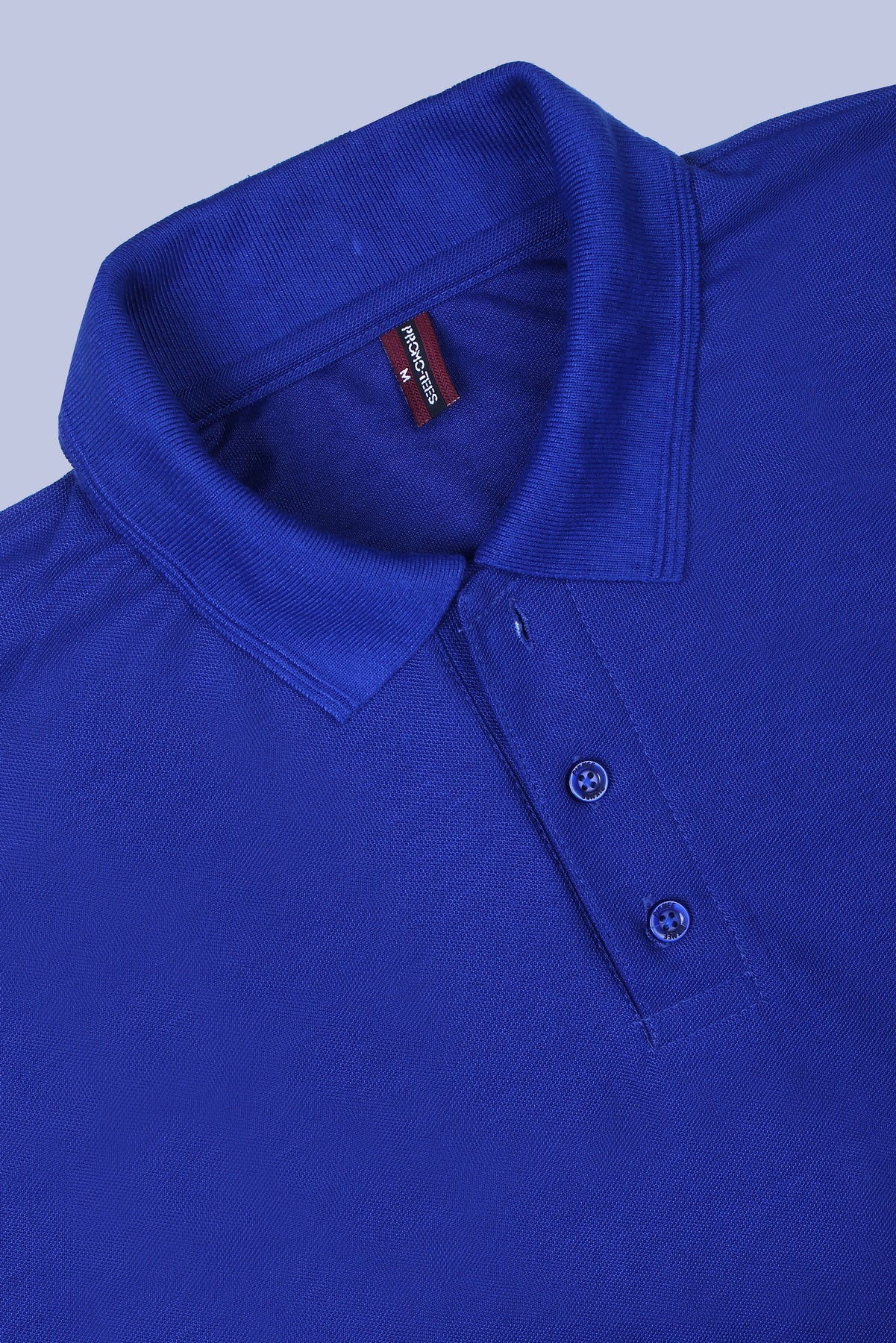 PIKMEE Promo-Tees Polo T-Shirt in Royal Blue - image 6