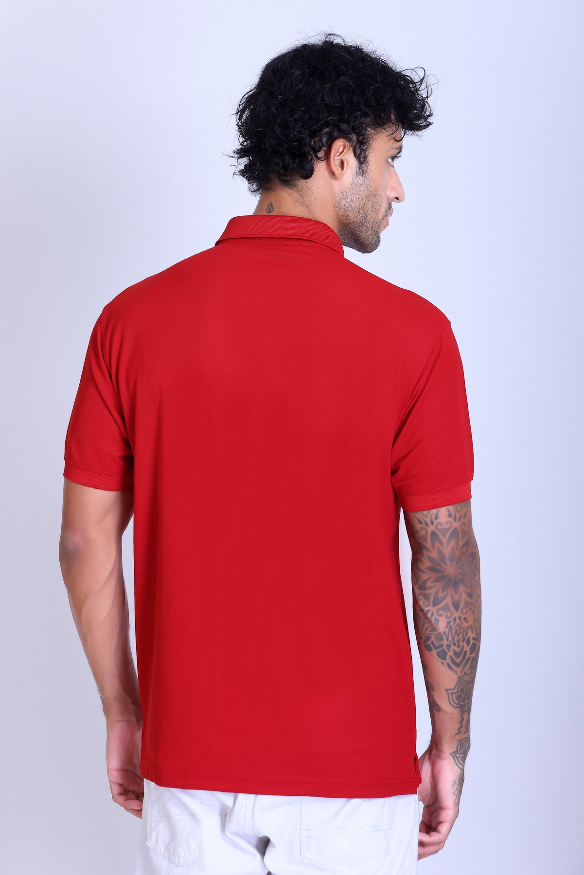 WINBARG Spanish Polo T-Shirt in Red - image 5