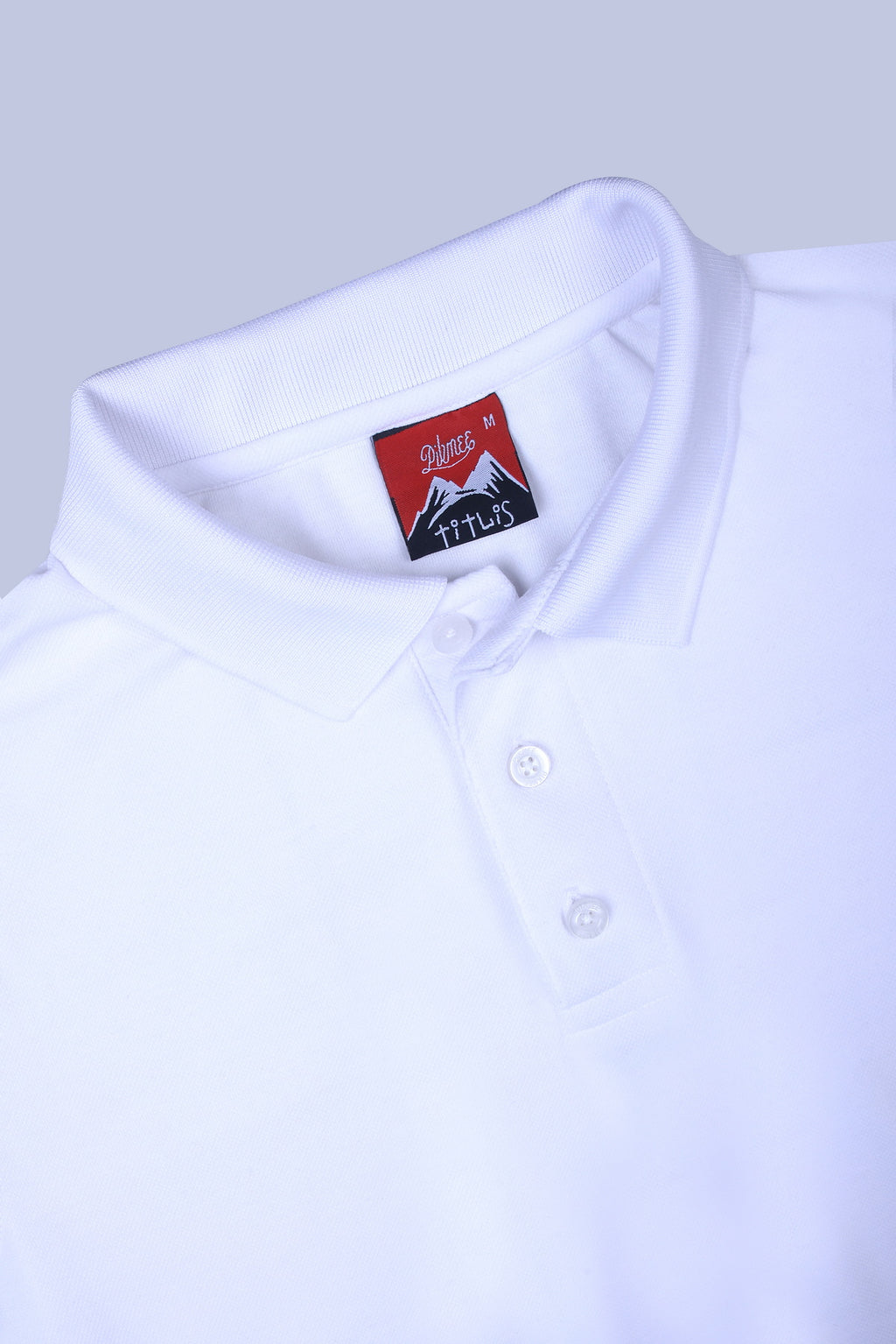 PIKMEE Titlis Polo T-Shirt in White - image 6
