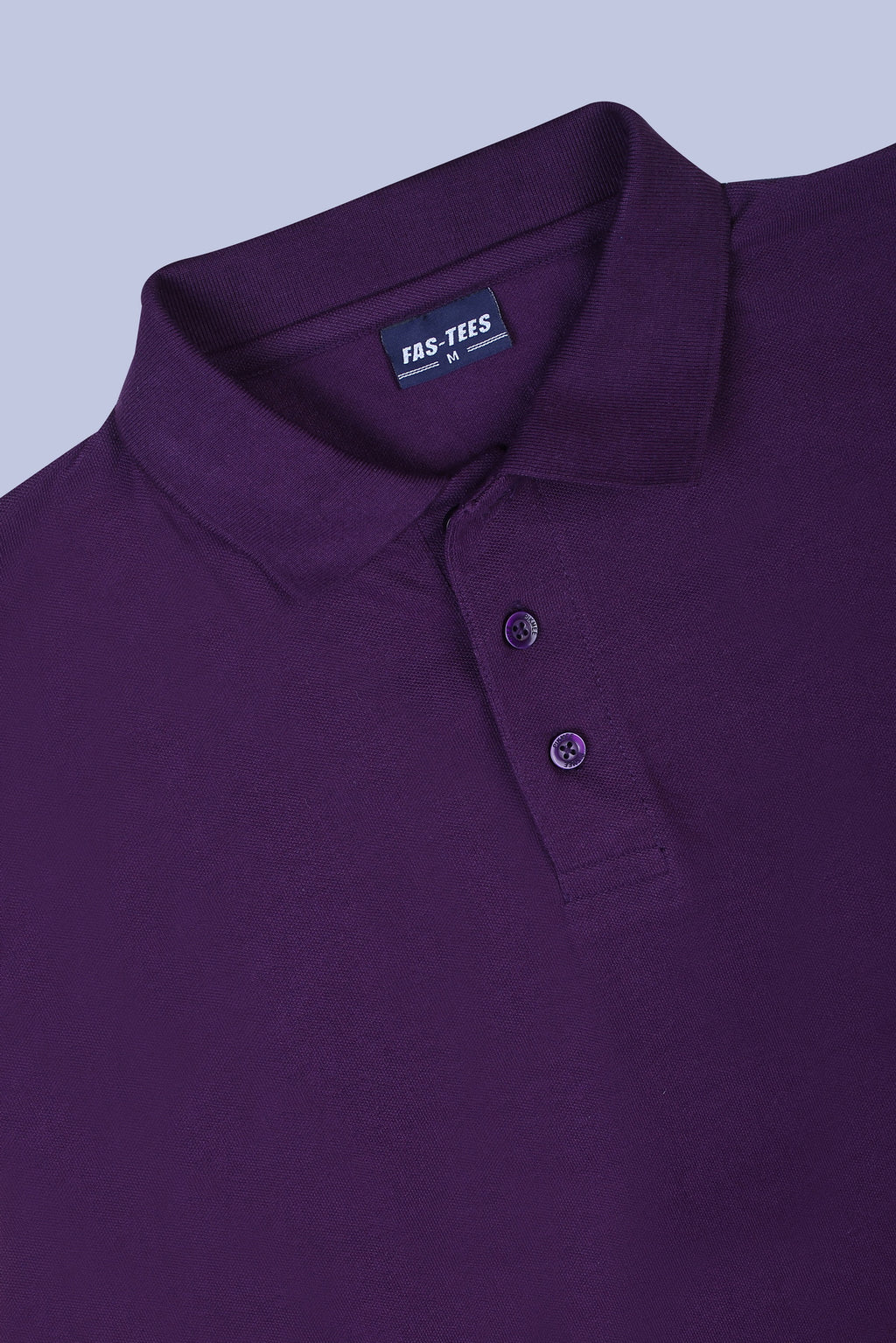 PIKMEE Fastees Polo T-Shirt in Purple - image 6
