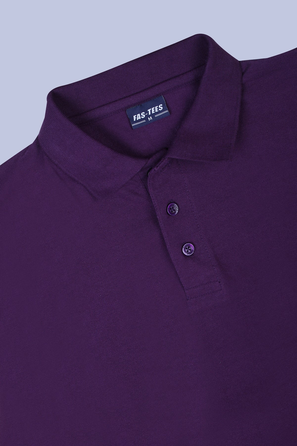 PIKMEE Fastees Polo T-Shirt in Purple - image 6