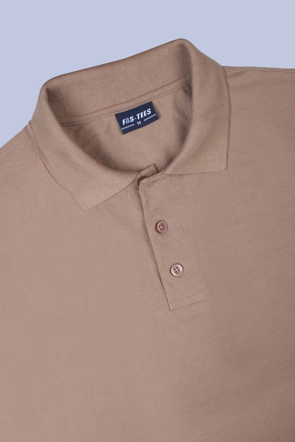 PIKMEE Fastees Polo T-Shirt in Dark Beige - image 6