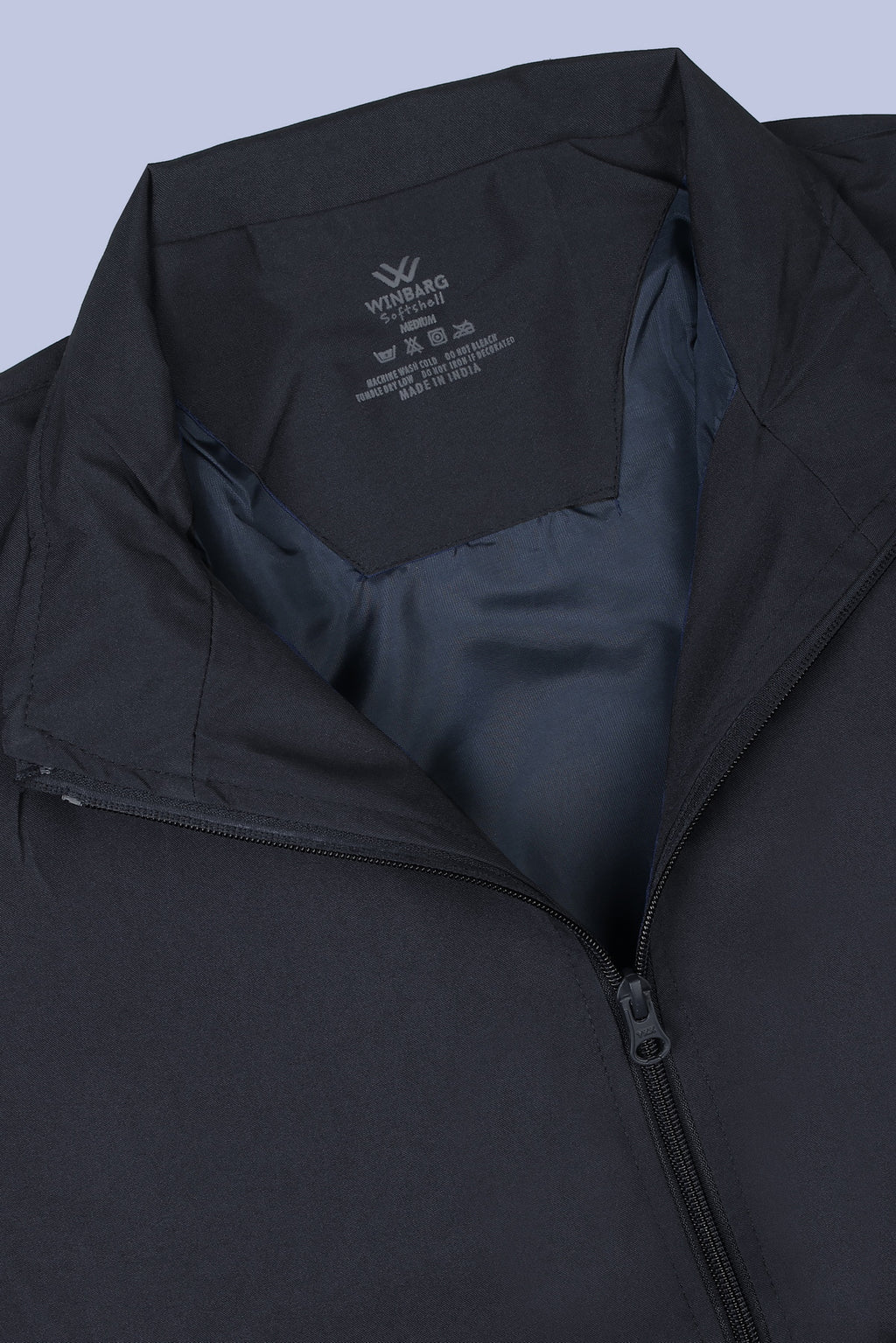 Winbarg Softshell Men's Windproof Jacket - Black