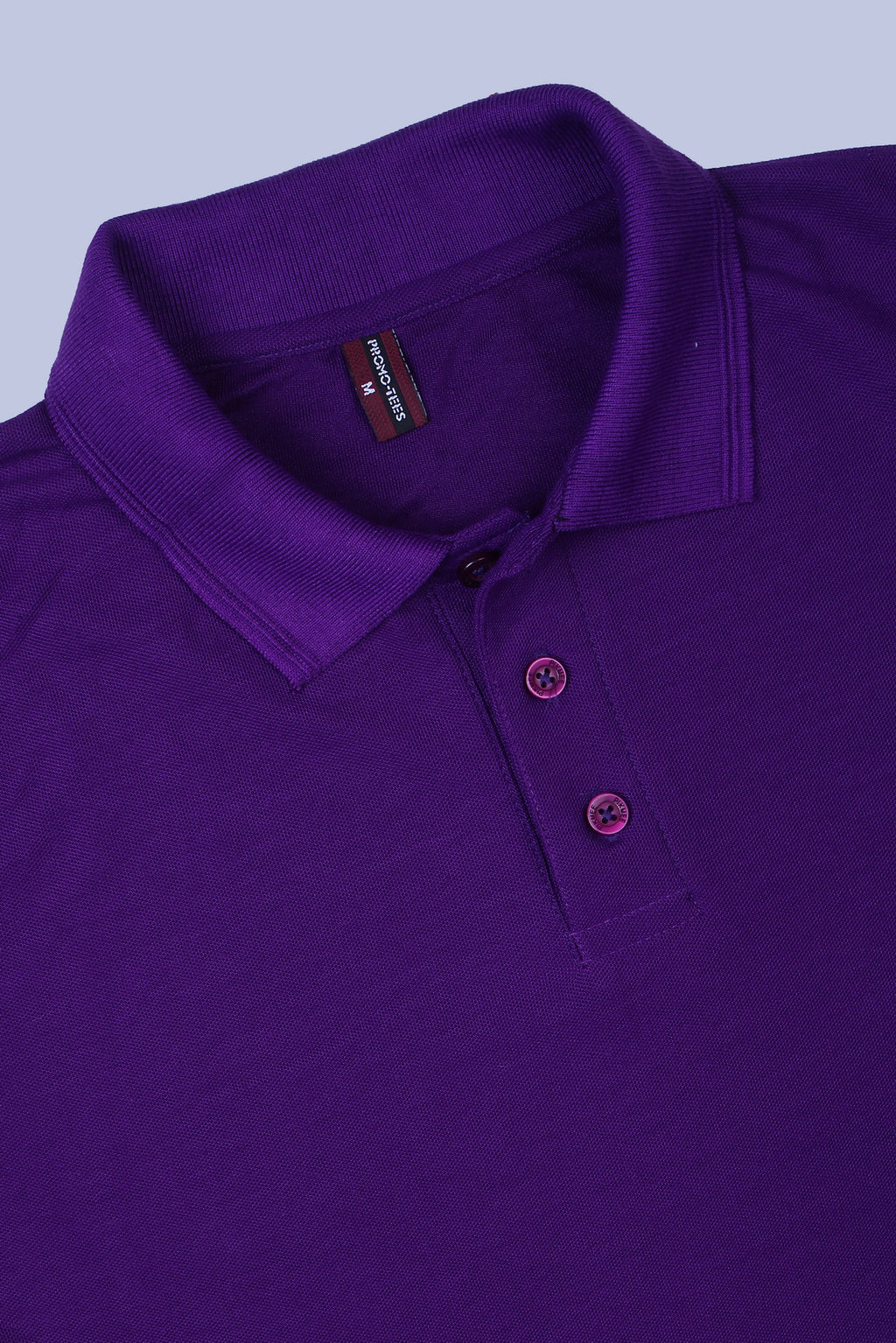 PIKMEE Promo-Tees Polo T-Shirt in Purple - image 6
