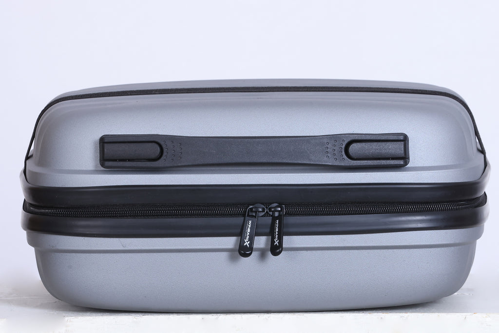 Winbarg One Day Travel Kit - Hard Shell Travel Bag - Light Grey
