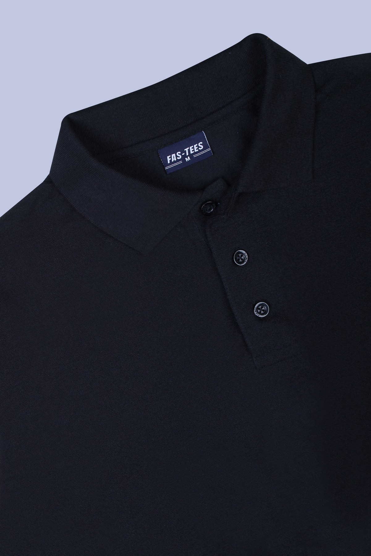 PIKMEE Fastees Polo T-Shirt in Black - image 6