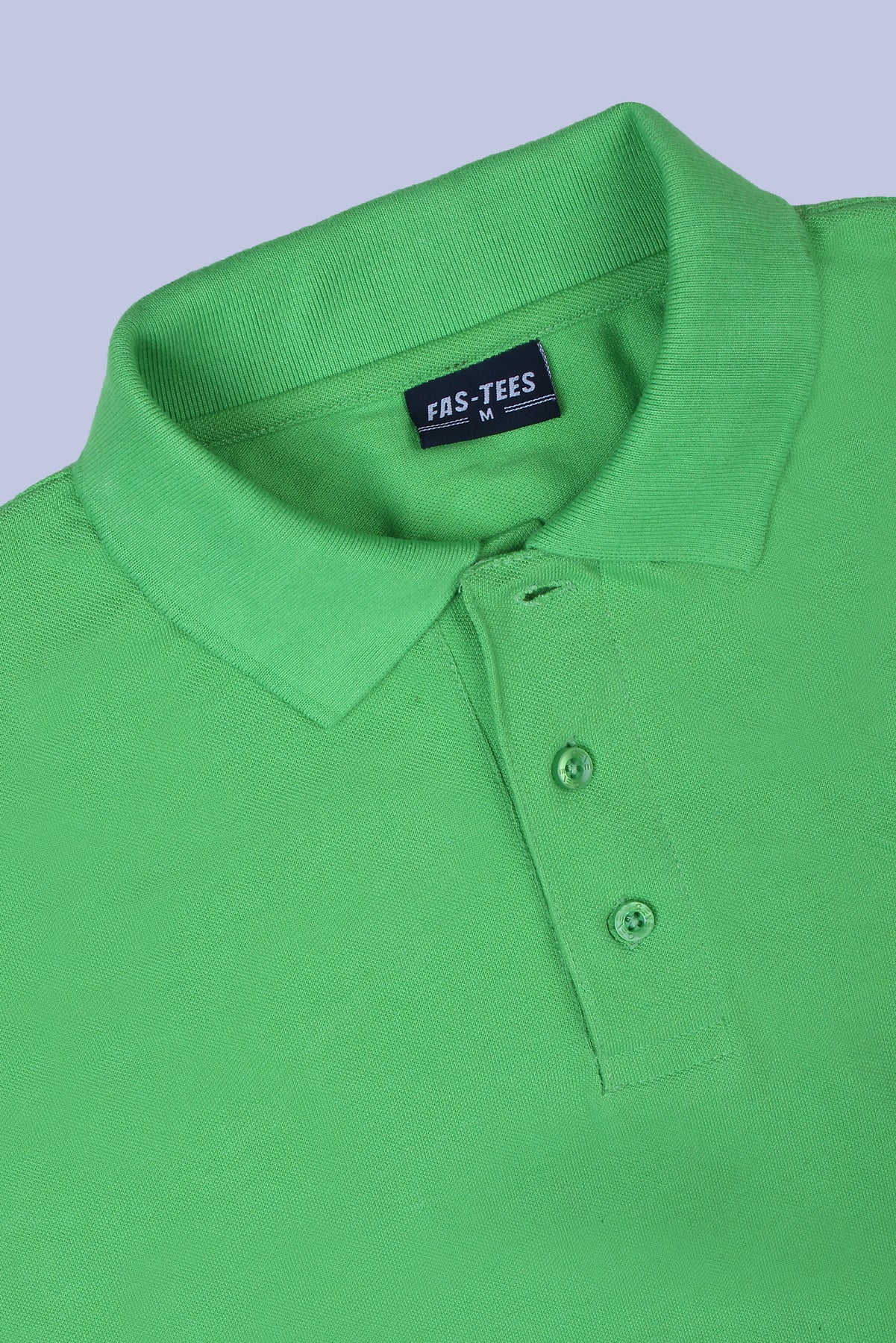 PIKMEE Fastees Polo T-Shirt in Paroot Green - image 6