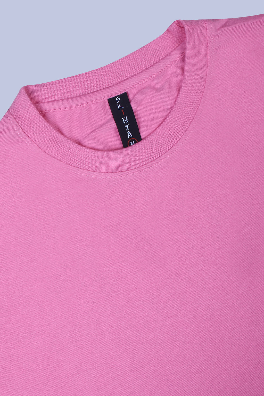 PIKMEE Skinta Bio Wash Crew Neck T-Shirt in Pink - image 6