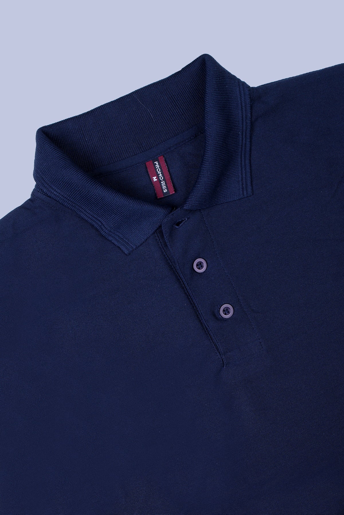 PIKMEE Promo-Tees Polo T-Shirt in Navy Blue - image 6