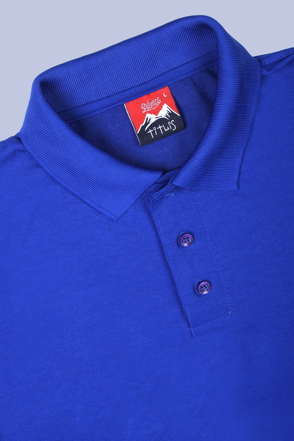 PIKMEE Titlis Polo T-Shirt in Royal Blue - image 6