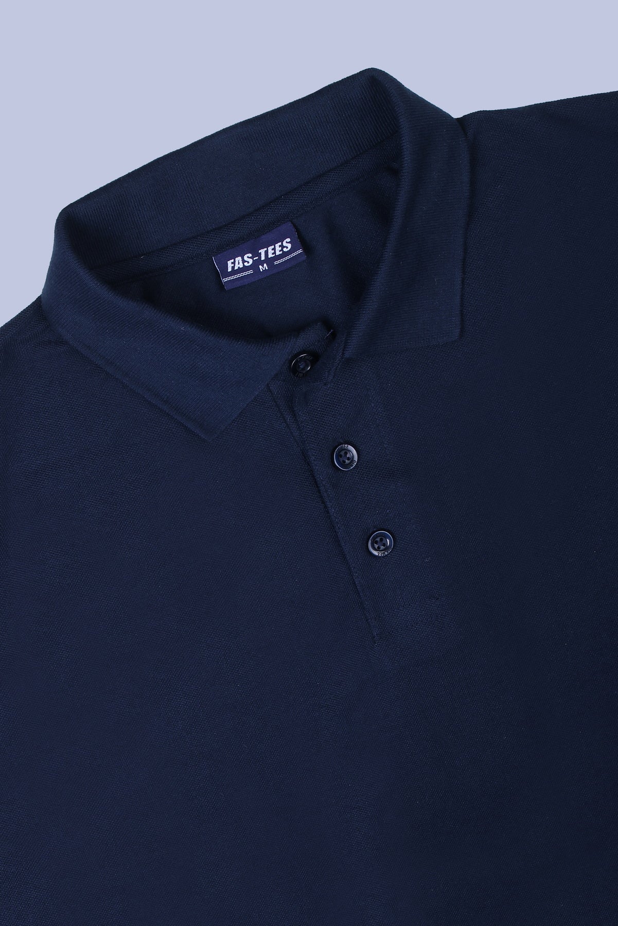 PIKMEE Fastees Polo T-Shirt in Navy Blue - image 6