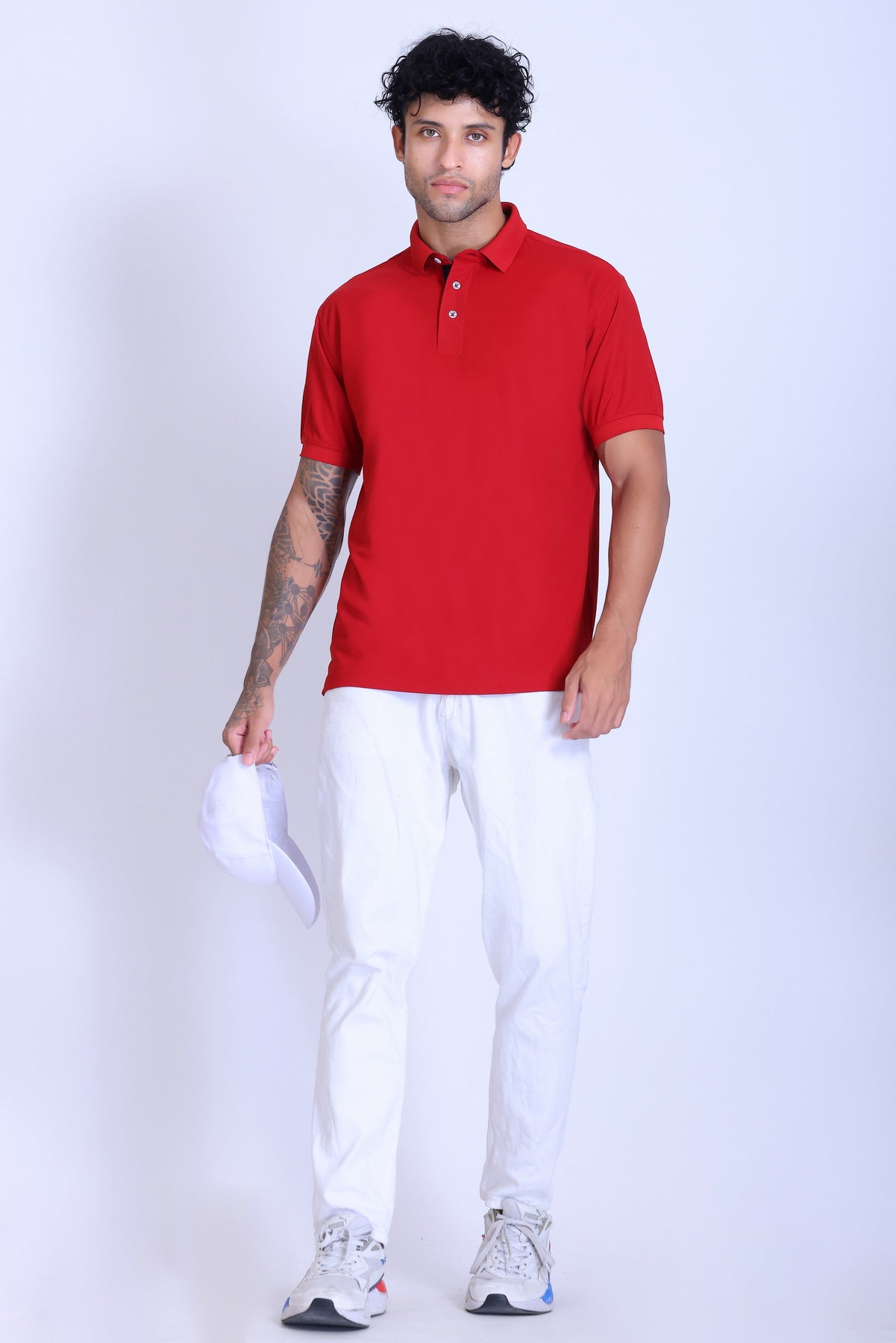 WINBARG Spanish Polo T-Shirt in Red - image 6