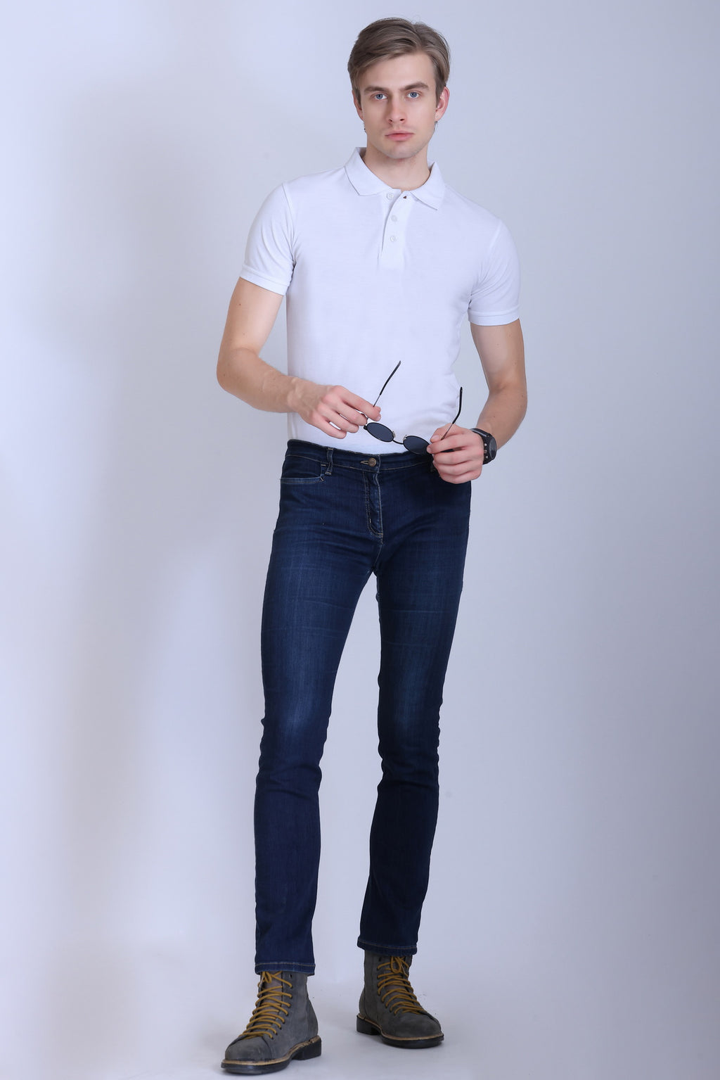 PIKMEE Quota Polo T-Shirt in White - image 7
