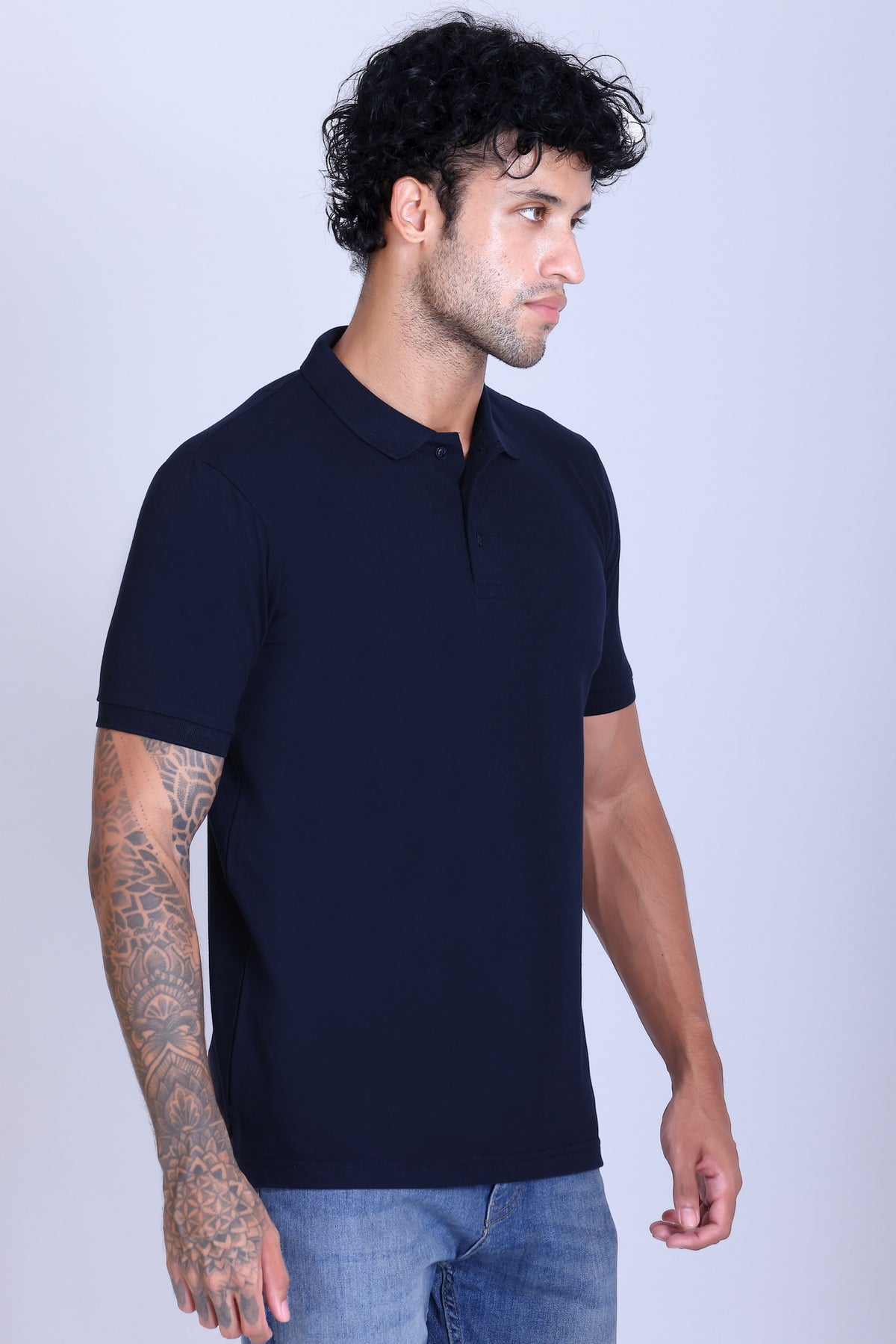 Solid Stretch Polo