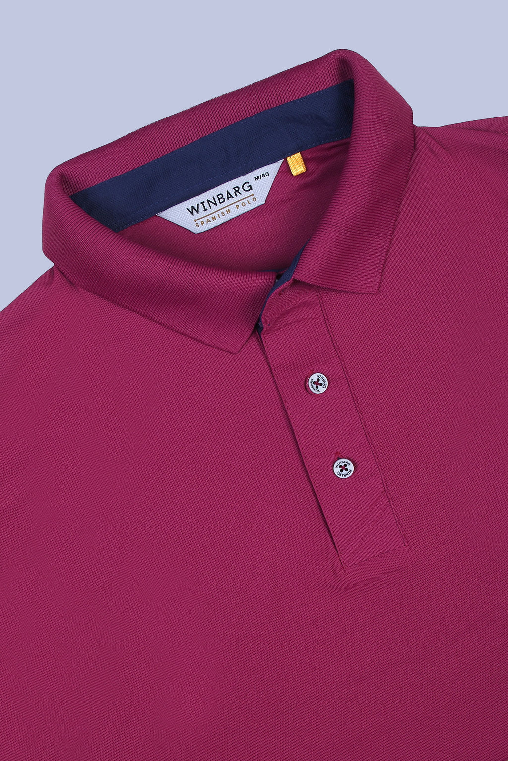 WINBARG Spanish Polo T-Shirt in Majenta - image 7