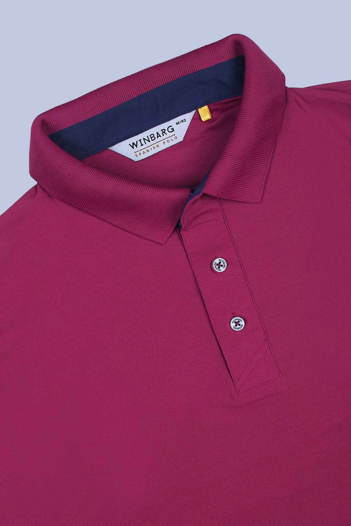 WINBARG Spanish Polo T-Shirt in Majenta - image 7