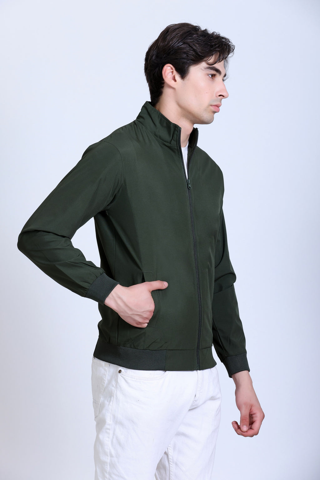 Winbarg Softshell Men's Windproof Jacket - Olive