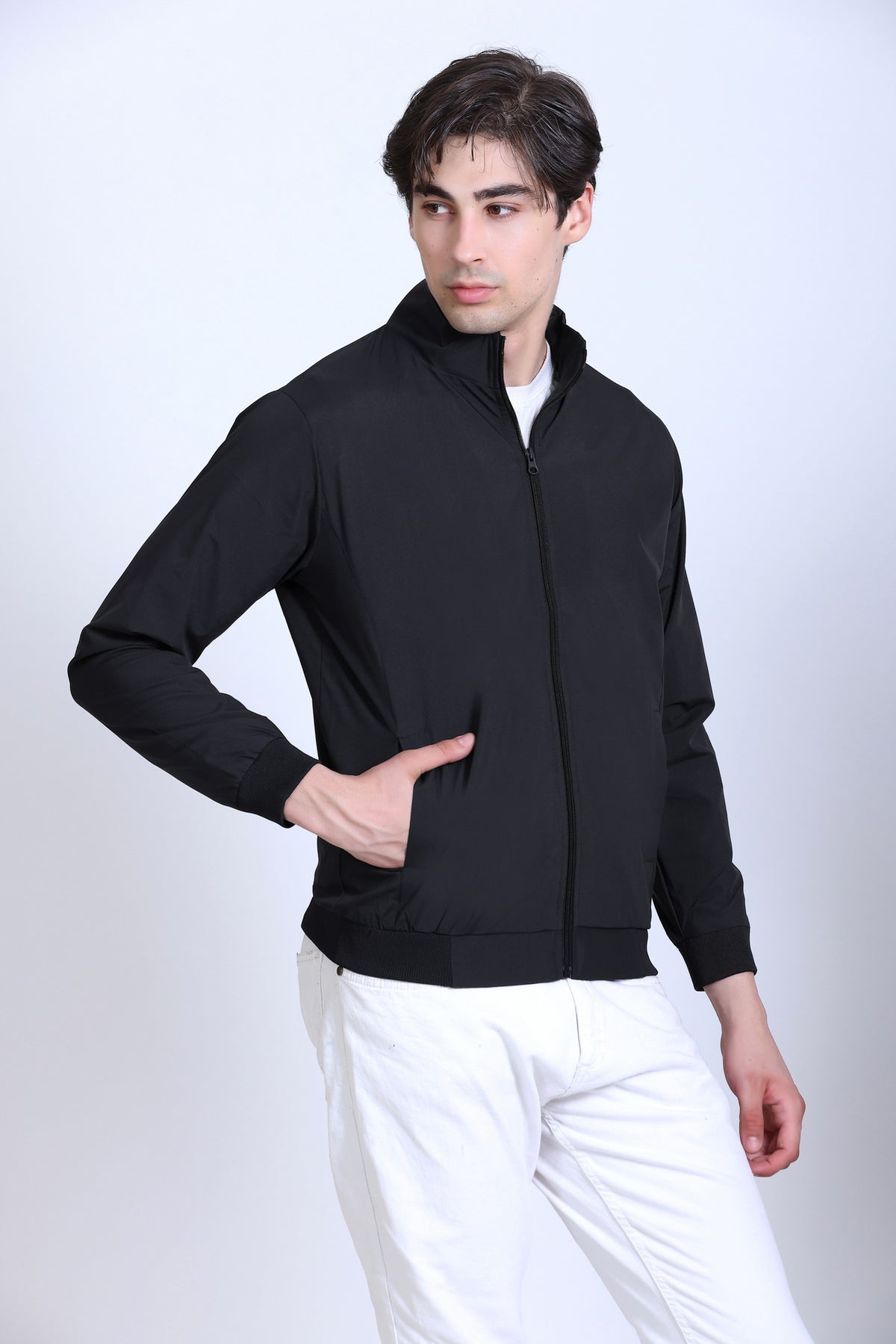 Winbarg Softshell Men's Windproof Jacket - Black