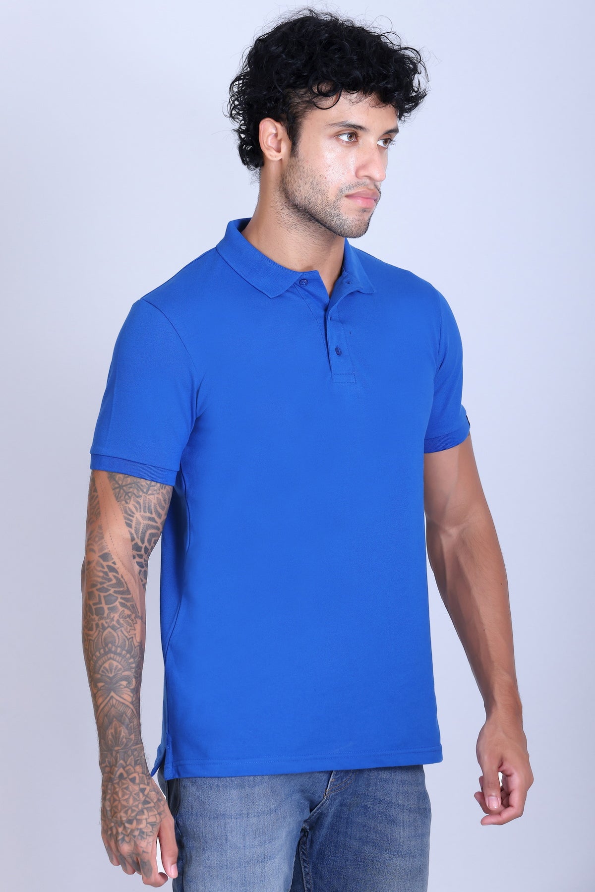 Solid Stretch Polo
