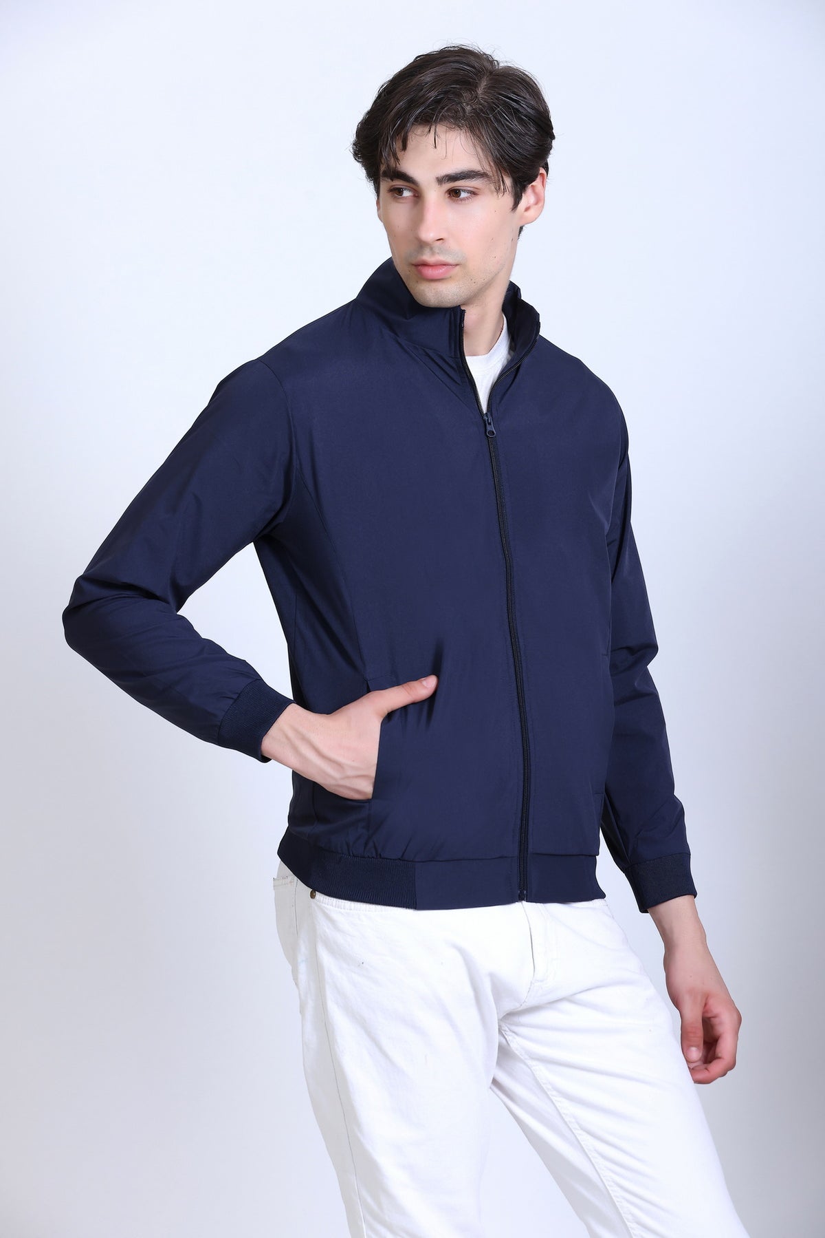 Winbarg Softshell Men's Windproof Jacket - Navy
