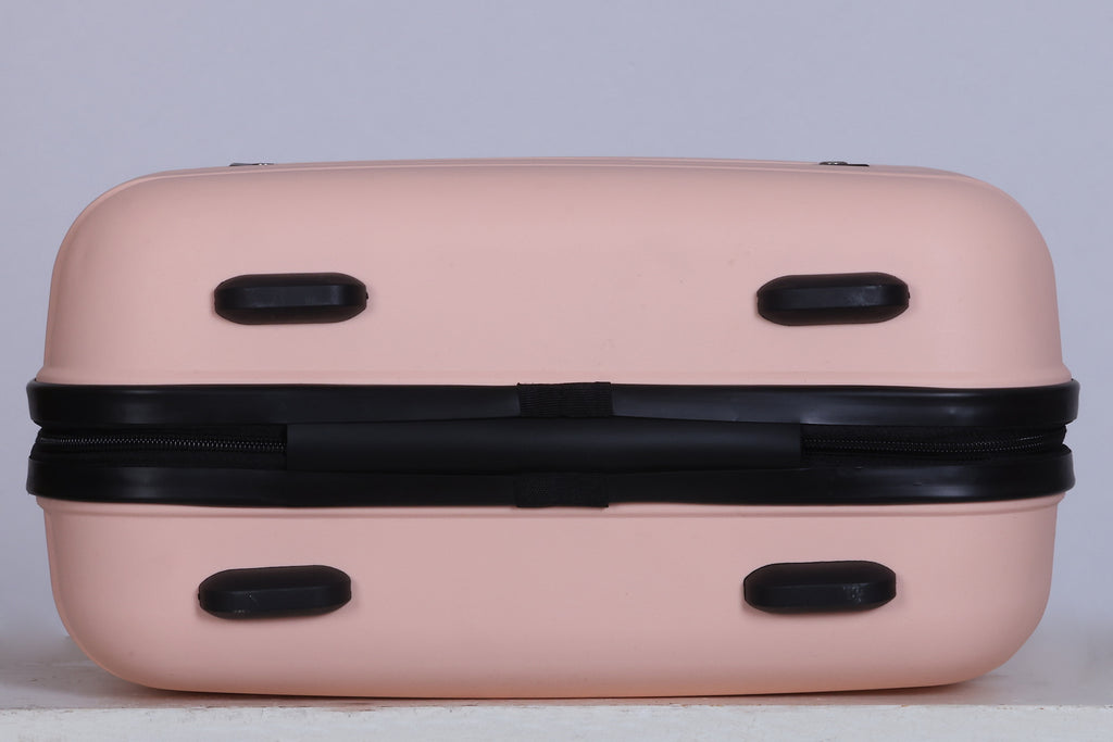 Winbarg One Day Travel Kit - Hard Shell Travel Bag - Peach