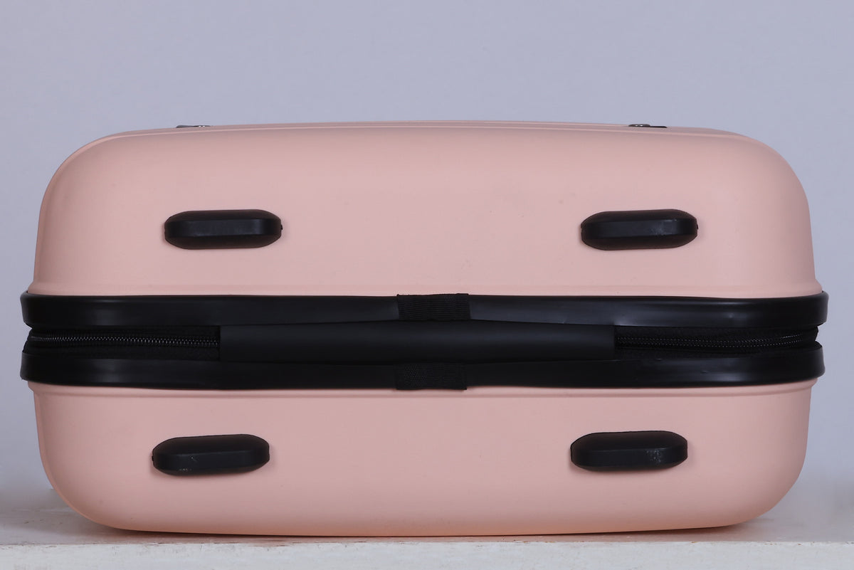 Winbarg One Day Travel Kit - Hard Shell Travel Bag - Peach