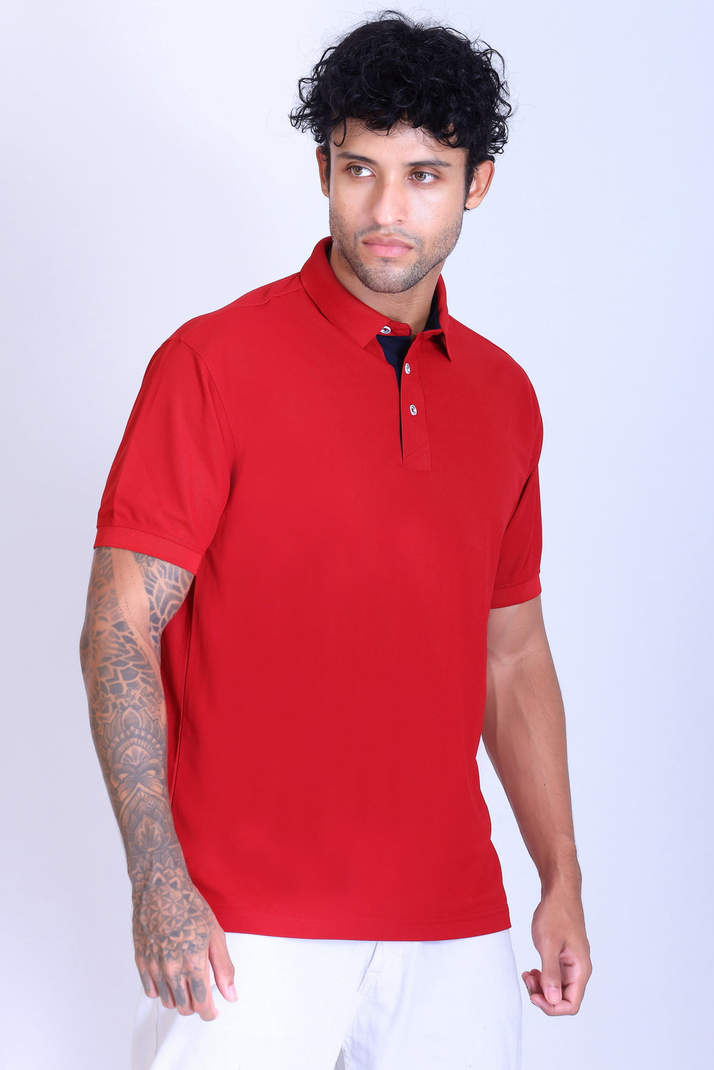 WINBARG Spanish Polo T-Shirt in Red - image 7