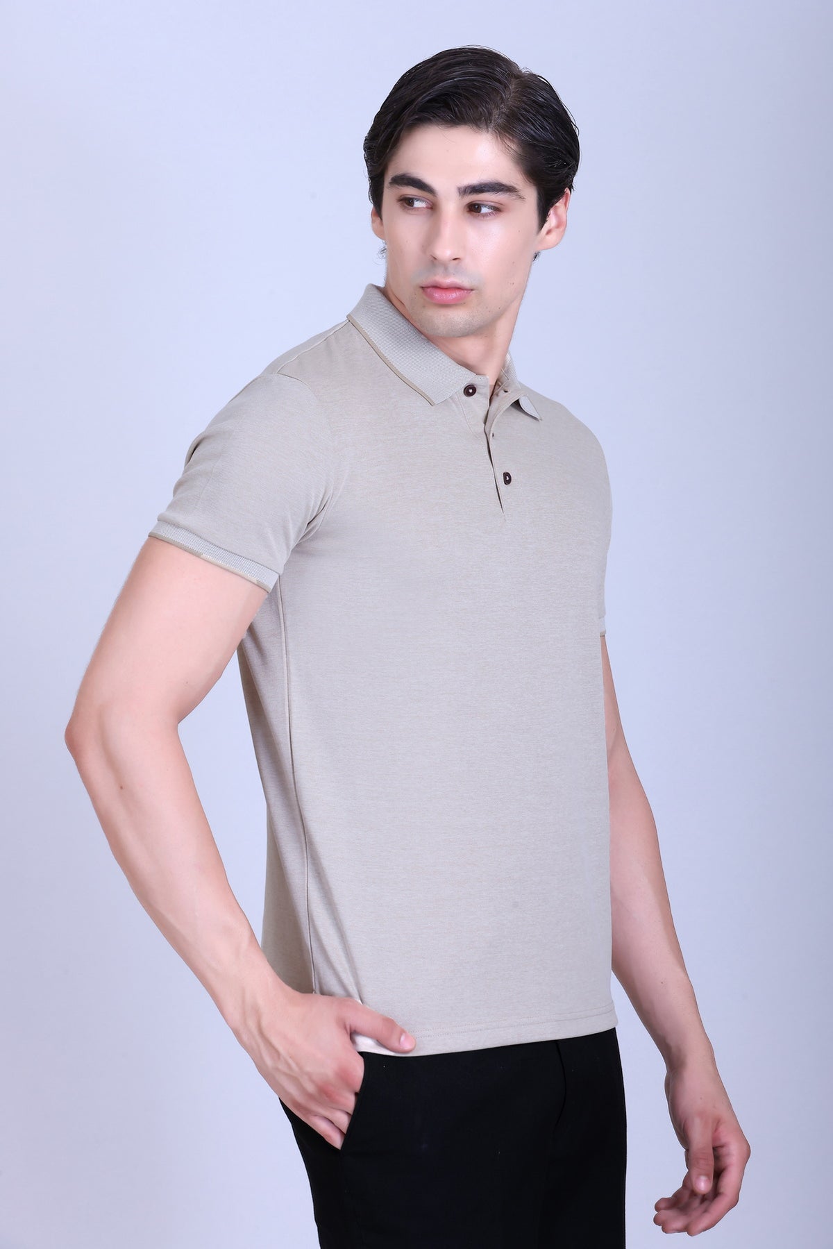 Bird Eye Stretch Polo