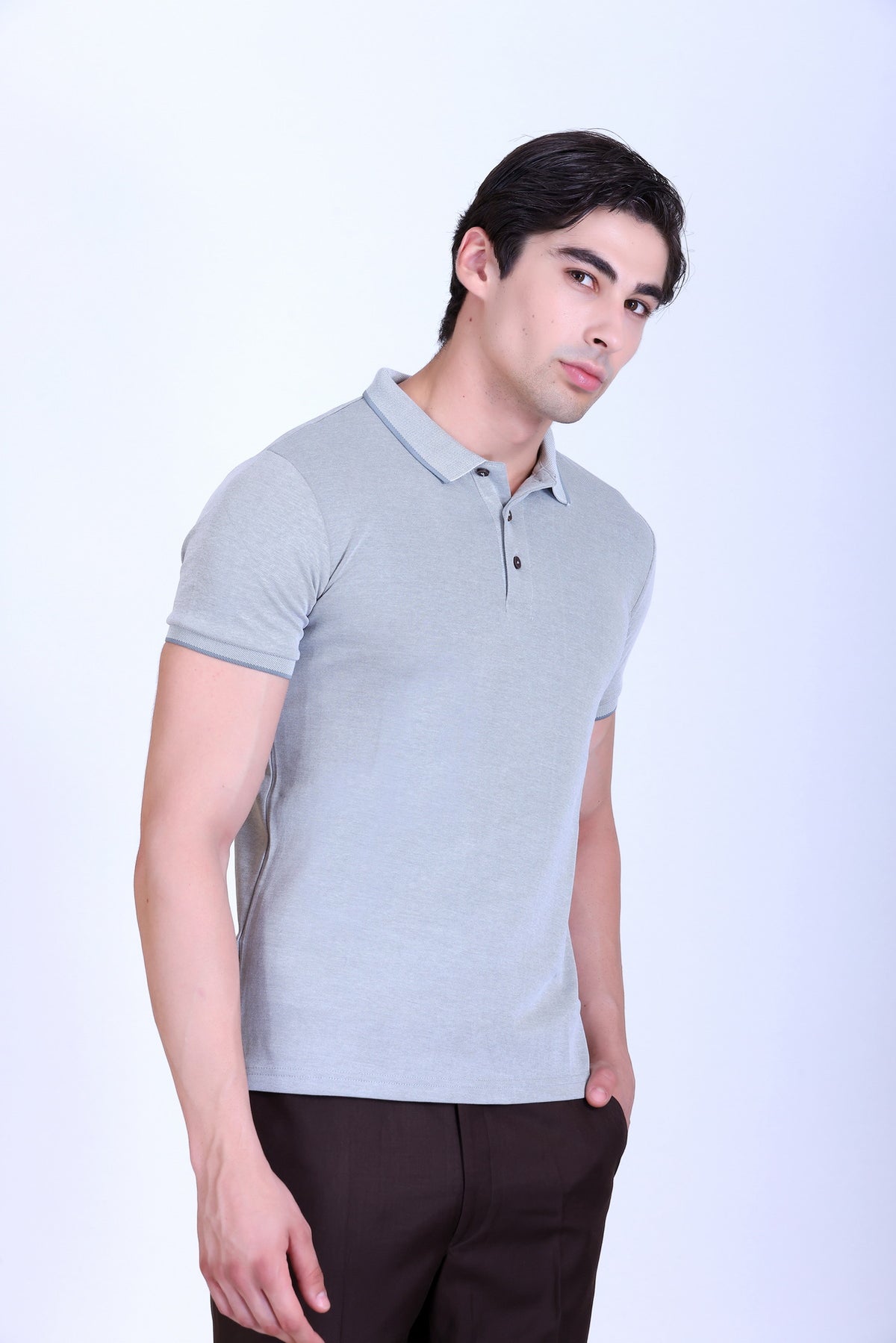 Bird Eye Stretch Polo