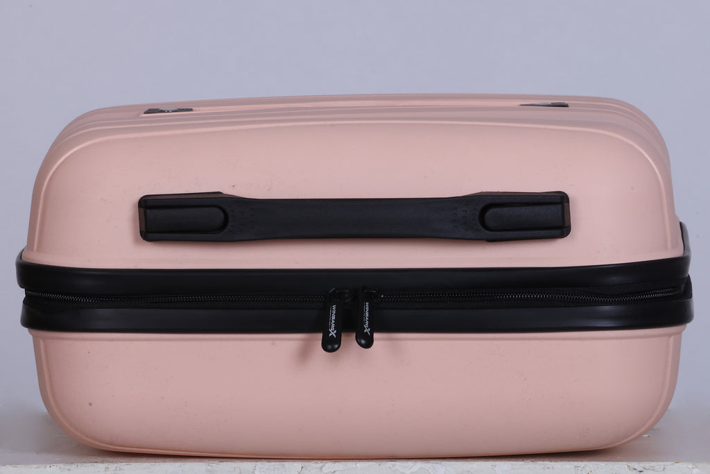 Winbarg One Day Travel Kit - Hard Shell Travel Bag - Peach