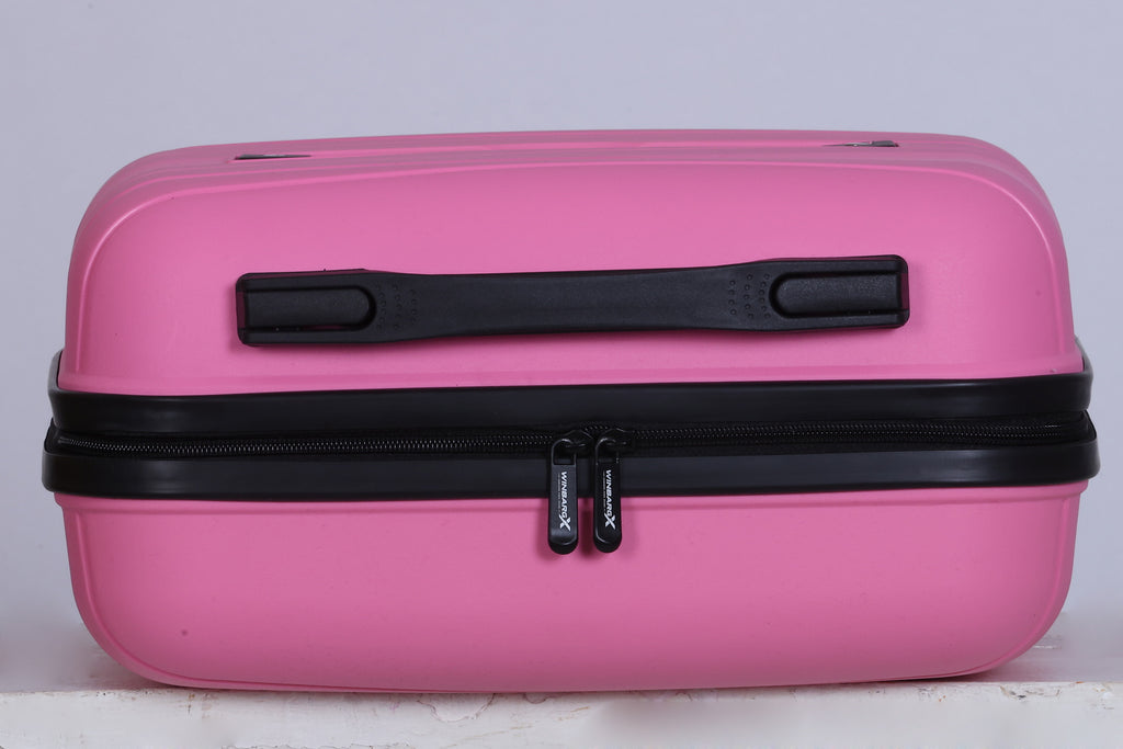 Winbarg One Day Travel Kit - Hard Shell Travel Bag - Pink