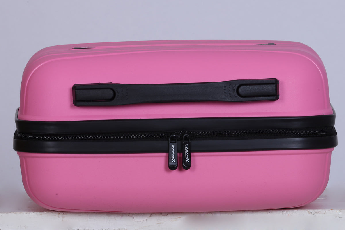 Winbarg One Day Travel Kit - Hard Shell Travel Bag - Pink