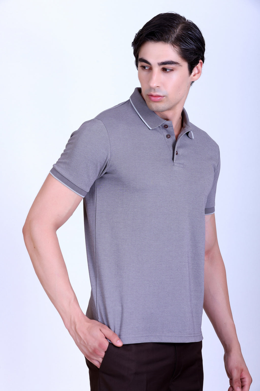 Bird Eye Stretch Polo
